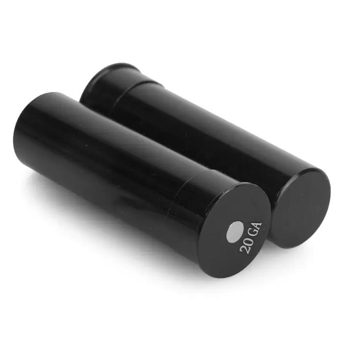 GUGULUZA Accessoires de chasse Capuchon à pression de précision en aluminium noir de calibre 20, paq