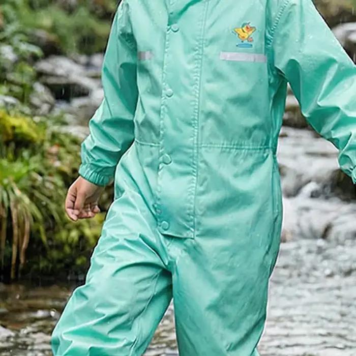 Imperméable pour enfants de 2 à 8 ans, combinaison imperméable pour garçons et filles, combinaison à capuche pour bébés filles, vêtements de pluie d'extérieur
