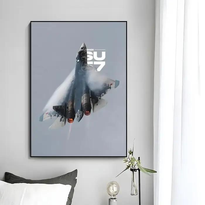 Affiche murale de la série Cool and handsome Fighter Jet, impression artistique, affiche décorative, décoration murale, décoration de la maison, cadeau, sans cadre