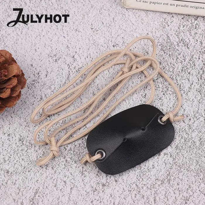 Fronde de lancer en cuir faite à la main, fronde à l'ancienne pour Sports de plein air, Camping, tir, randonnée, accessoires de chasse