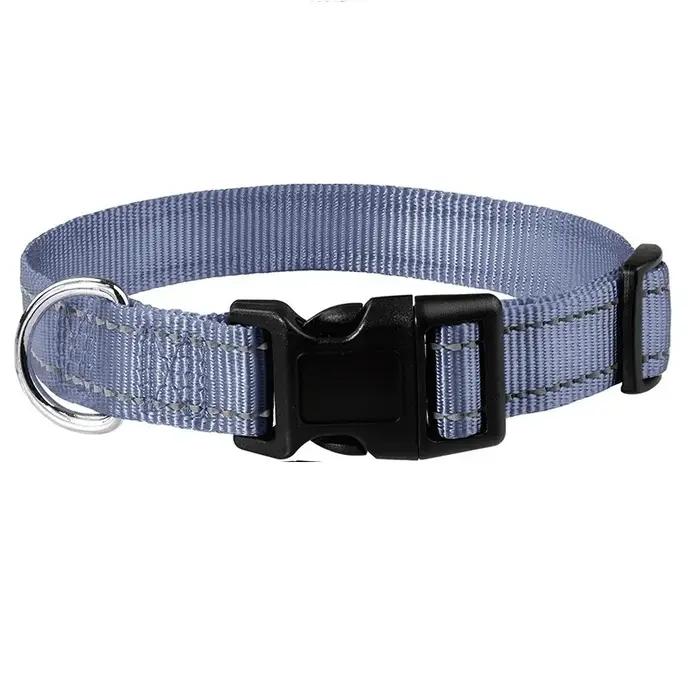 Collier ras du cou pour petit chien élégant nylon solide multicolore pour toutes les saisons occasions spéciales chiots adultes