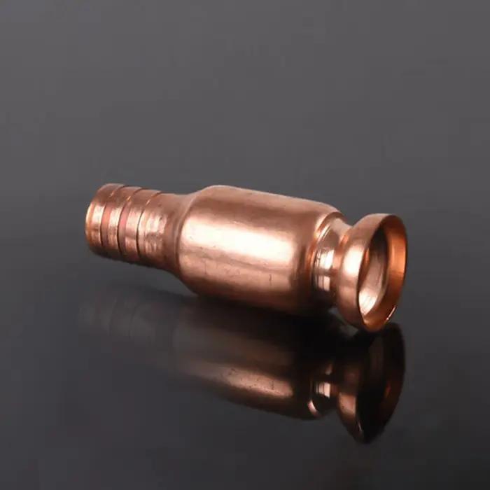 Pompe de siphon en cuivre rouge pour ravitaillement en carburant sécurité auto-amorçante connecteur flexible ocassions spéciales