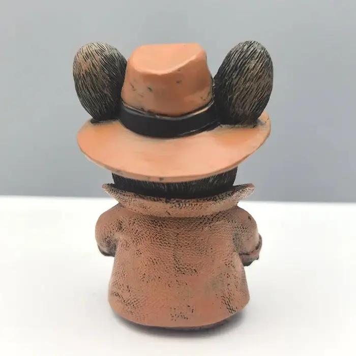 Figurine en résine de bouledogue français faite à la main