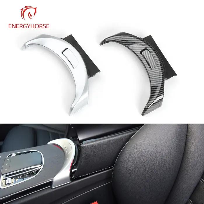 Couvercle d'accoudoir de Console de voiture, bouton de commutation, boîte de rangement centrale, int