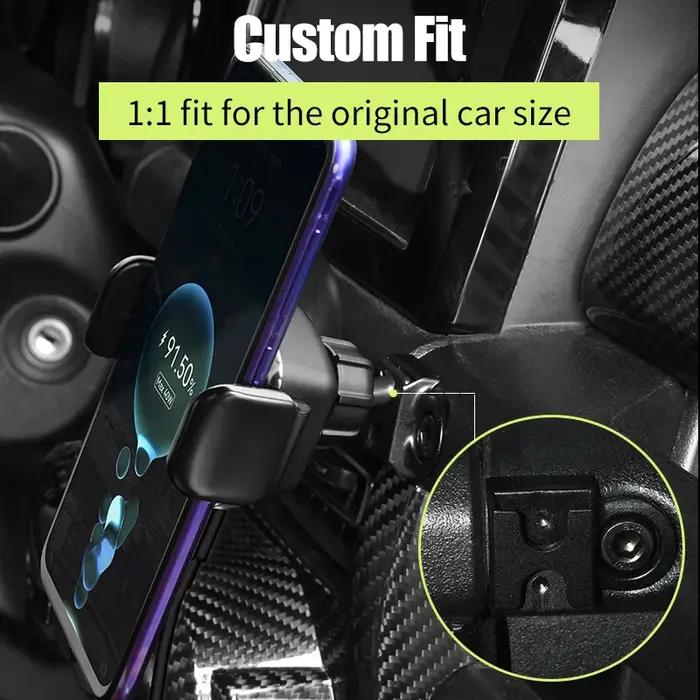 Gravity Auto Support de téléphone pour voiture GPS Support pour iPhone Support de téléphone pour Suz