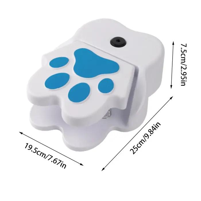 Fontaine à eau pour animaux de compagnie à activation par patte