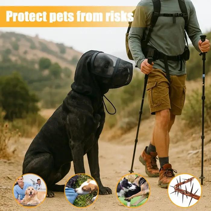 Masque de protection pour chien