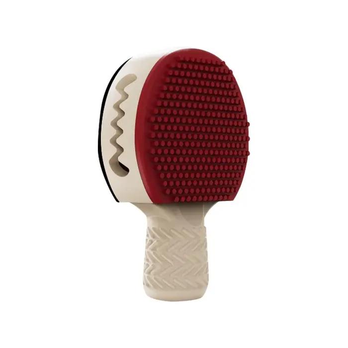Jouet pour chien, balle de badminton, incassable, auto-amusant, divertissant, jouet qui fait du brui