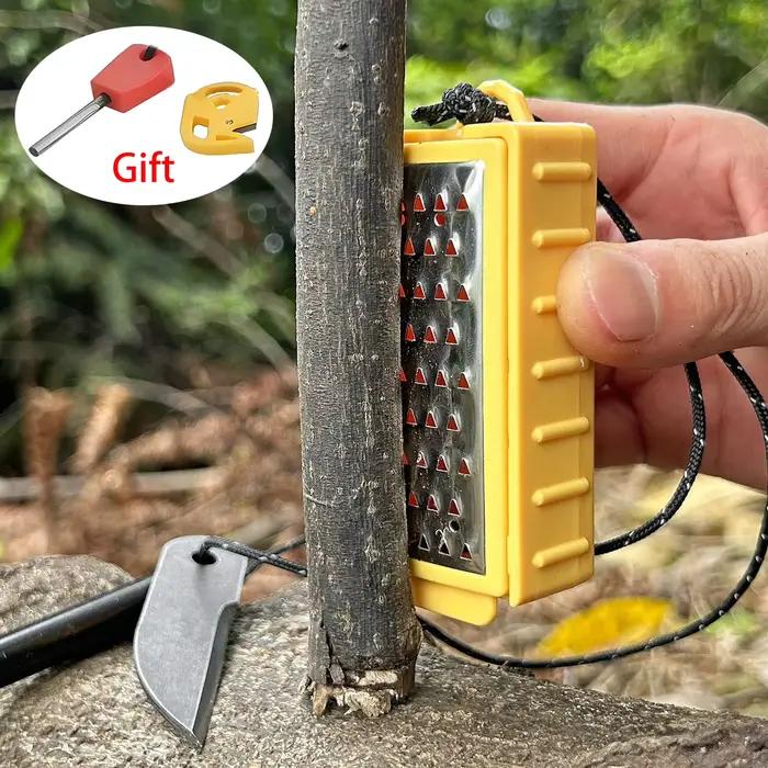 Kit de survie en plein air : Équipement de feu