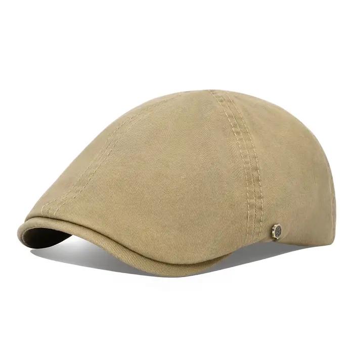 VOBOOM 100% béret homme coton Gatsby chapeau Ivy casquette irlandaise chasse gavroche casquette plat