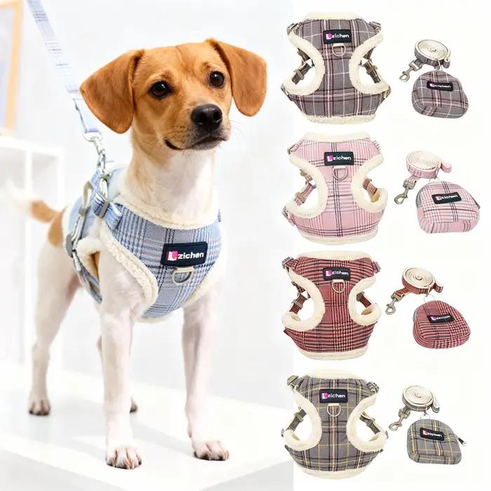Ensemble Harnais et Laisse pour Animaux de Compagnie 3PICS