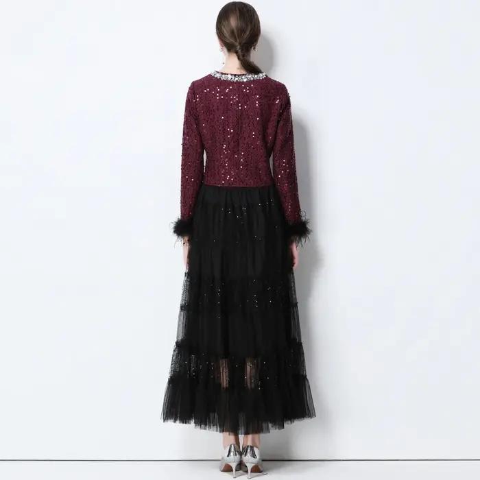 JAMERARY-Ensemble Baroque Deux Pièces pour Femme, Tenue de Marque, Style Boho, Imprimé Floral, Bonne
