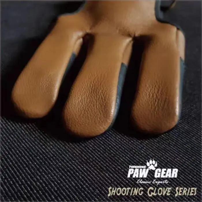 Gant de tir en cuir d'antilope de chasseur – Ultra fin et respirant pour arc classique