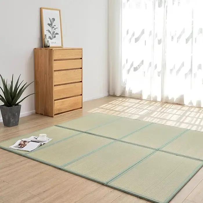 Matelas Tatami pliable de Style japonais, 200x90cm, tapis de sol rempli de coco, Yoga, méditation, m