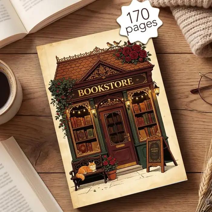 Journal de lecture A5 pour les amateurs de livres
