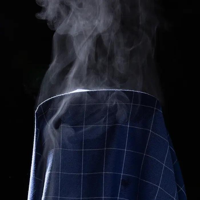 Nouvelle chemise sociale pour hommes à manches courtes 100% pur coton Oxford doux boutonné Plaid for