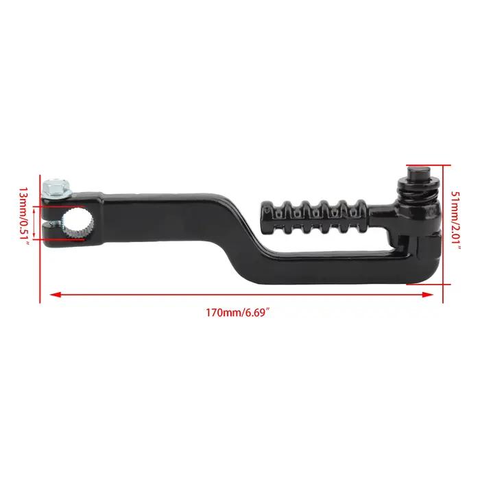 Levier de démarrage à pédale pour moto compatible avec 4 temps 50cc 60cc 80cc 150cc 139QMB pour scooters ATV cyclomoteurs motocross accessoire de modification de moteur noir pour homme et femme occasions spéciales