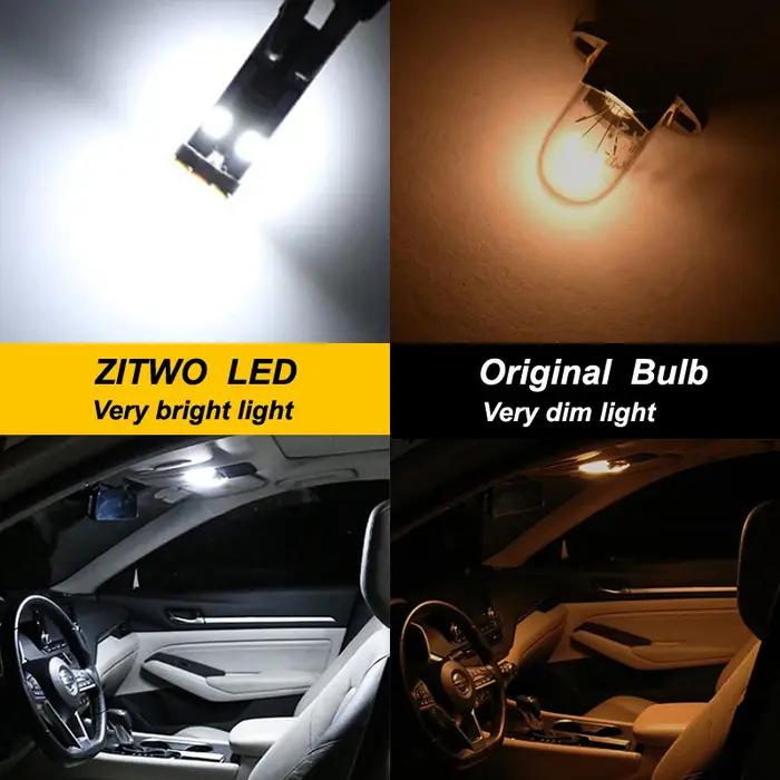 ZITWO-Kit d'éclairage de lecture intérieur à ampoule LED pour voiture, VW Volkswagen Jetta MK6 6 VI
