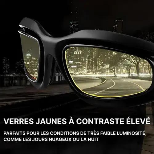 Lunettes de tir polarisées C5 - 4 verres interchangeables pour chasse et airsoft - Protection sécurité optimale
