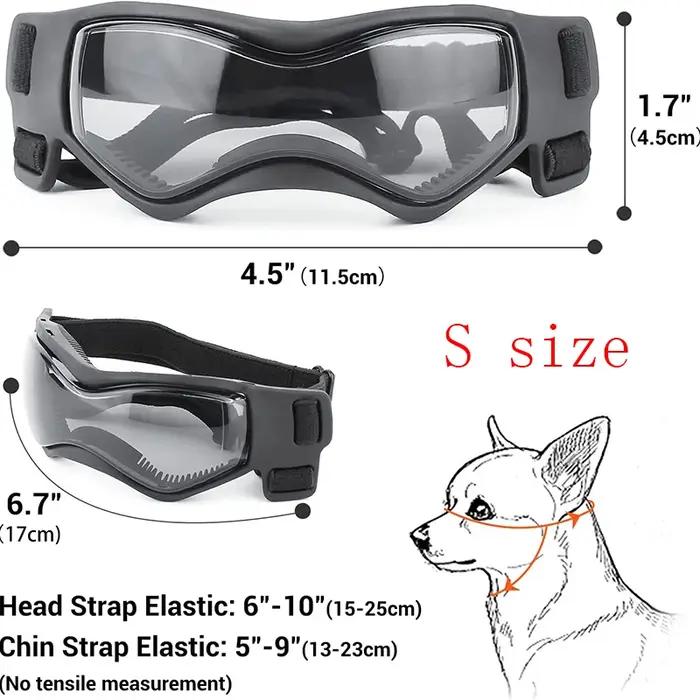 Lunettes de soleil d'extérieur pour chiens protection uv coupe-vent petites races natation patinage animaux de compagnie装饰去掉后的内容,确保没有提及价格、原产地等信息,并且符合给定的HTML结构要求。