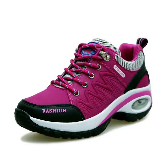 Femmes chaussures de sport plate-forme baskets mode randonnée en plein air chaussures décontractées