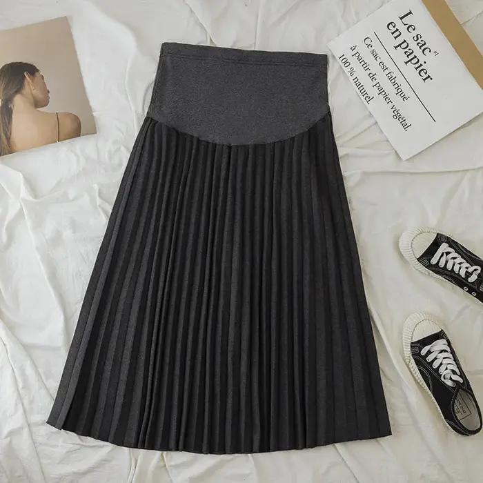 Mode d'hiver vêtements de maternité robe pour femmes enceintes jupes de maternité pantalons de grossesse robe de maternité