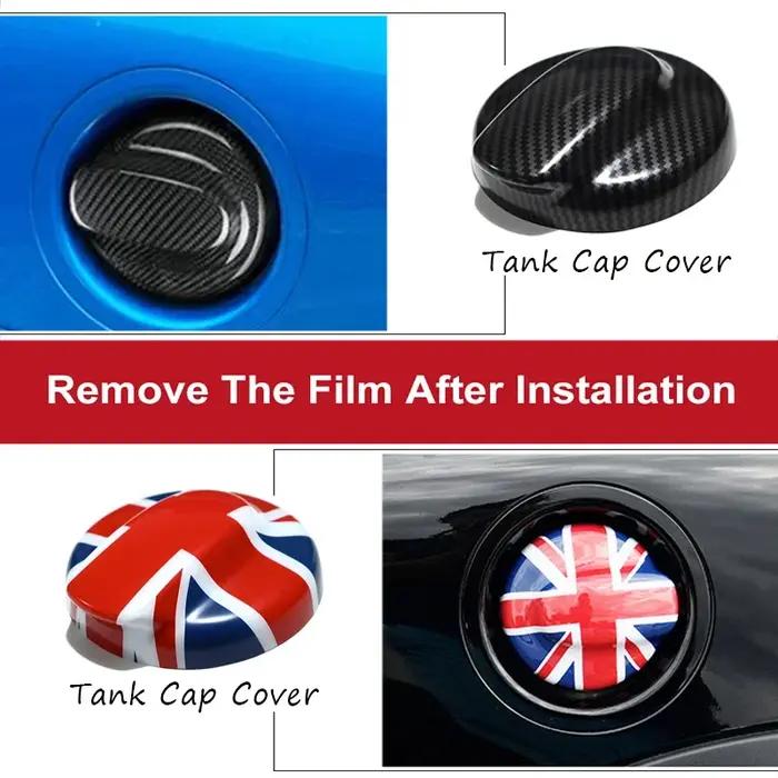 Couvercle de réservoir de carburant noir en plastique, flambant neuf, pour MINI Cooper S JCW R55 R56