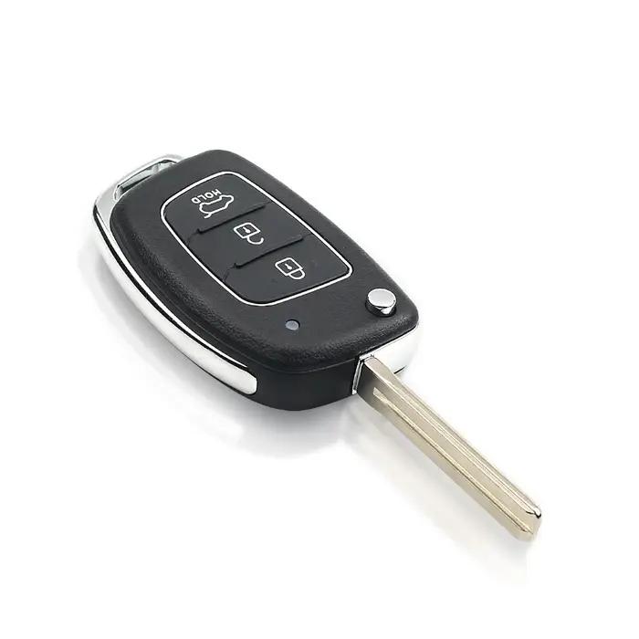KEYYOU – clé télécommande de voiture à rabat, pour Hyundai Accent Ix35 IX45 I30 Solaris Tucson I20 S