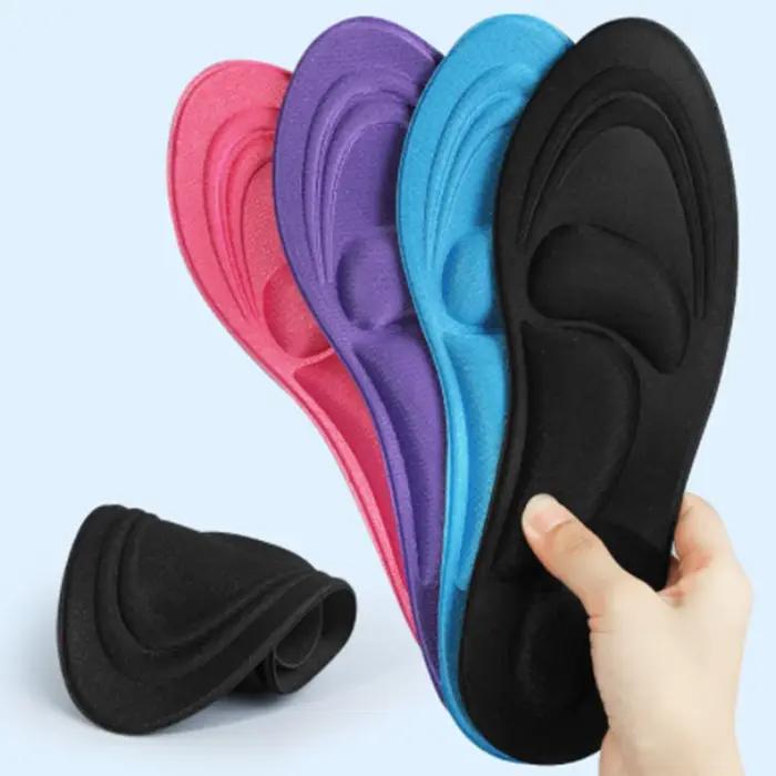 Semelles intérieures FootMaster 4D en mousse à mémoire de forme pour fasciite plantaire, semelles in