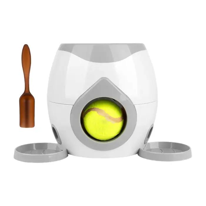 Lanceur automatique de balles pour chiens, Machine de récompense alimentaire de Tennis pour chiens,