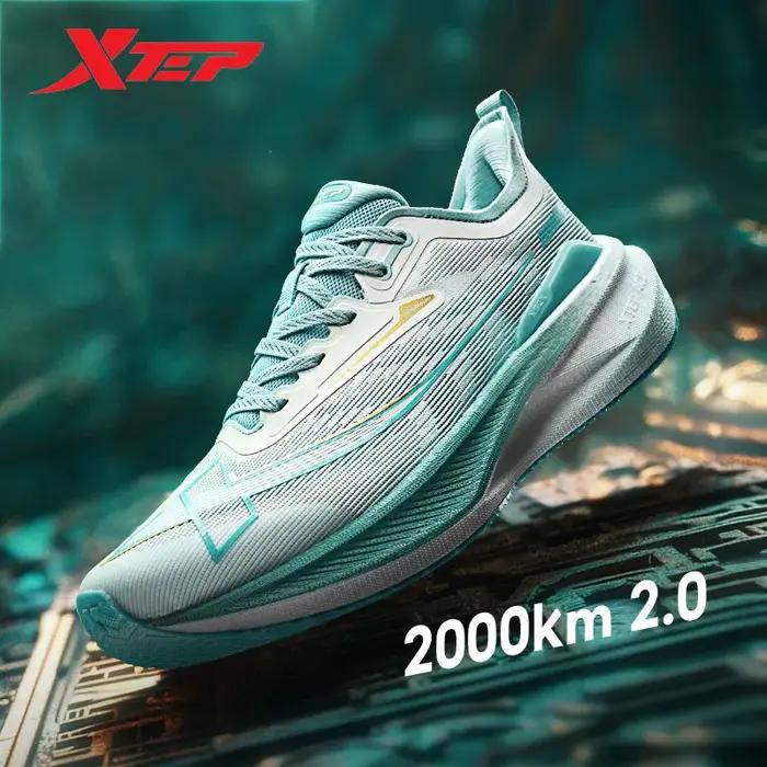 Xtep 2000KM 2.0 chaussures de course hommes été professionnel TPU Absorption des chocs baskets 87621