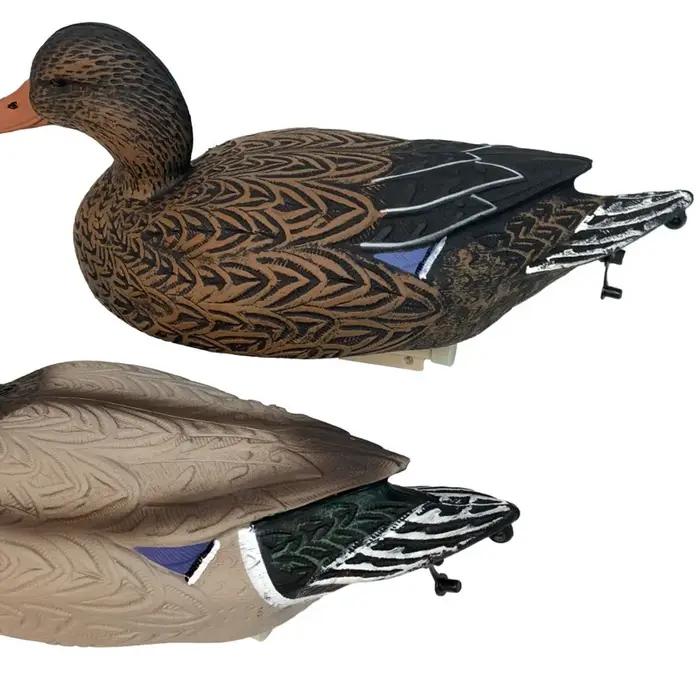 Leurre canard mâle flottant et pliable - Appelant pour chasse et décoration extérieure étang/jardin