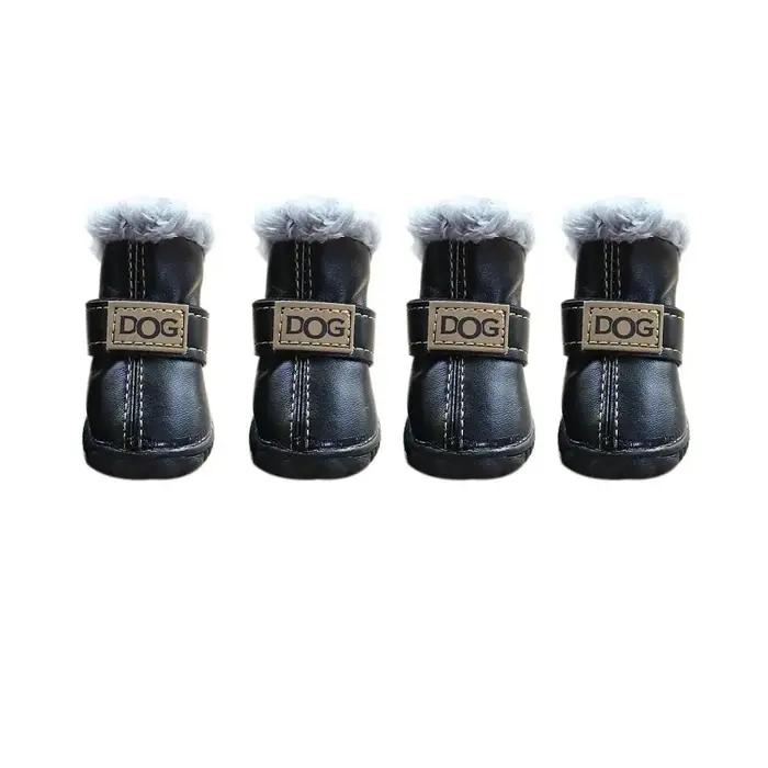 Bottes de neige chaudes pour animaux de compagnie
