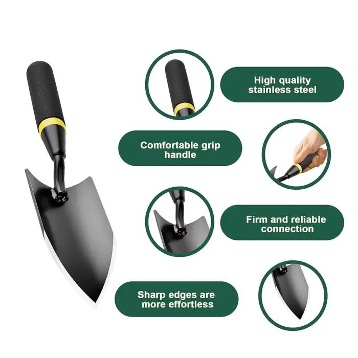 Pelle de jardin, outils de jardinage, pelles agricoles, Mini équipement manuel multifonctionnel, outillage d'extérieur en acier inoxydable