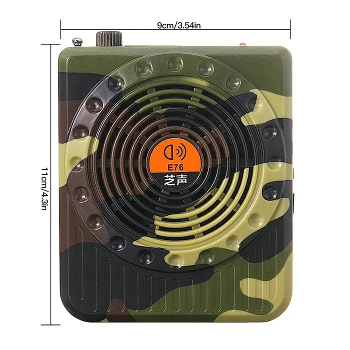 Amplificateur son chasse E76 Remote - Haut-parleur appelant professionnel compact pour décoys électroniques