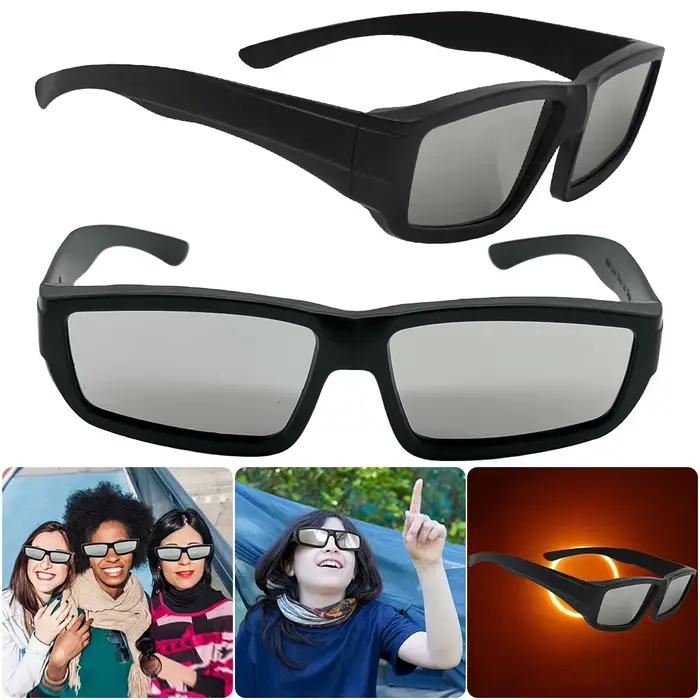Lunettes éclipse solaire ISO certifiées pack 1-5 - Protection yeux observation soleil chasse