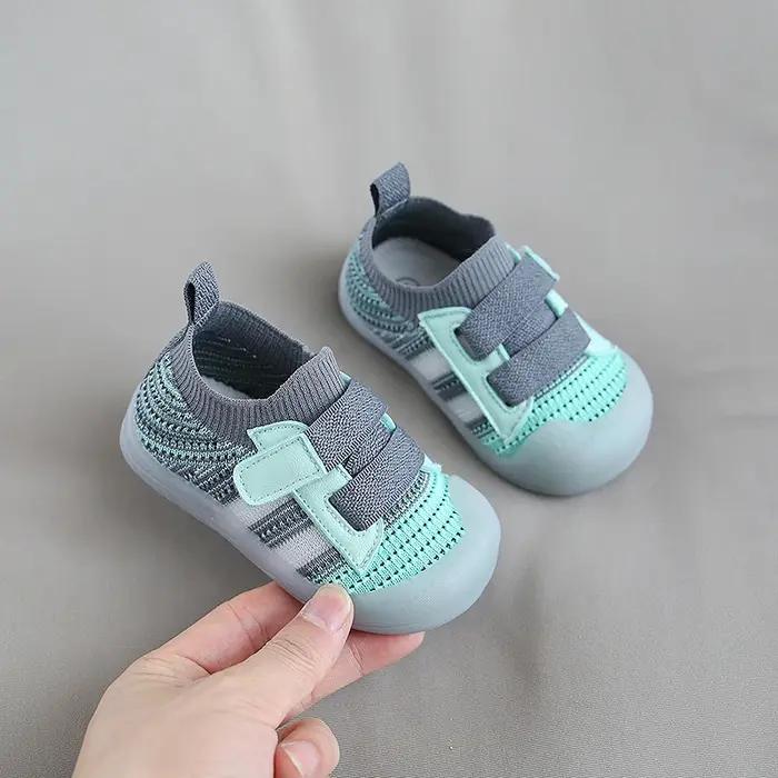 Chaussures de sport décontractées pour enfants maille respirant garçon filles