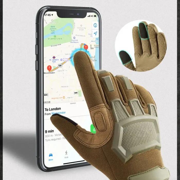 Gants tactiques chasse écran tactile anti-dérapant respirants doigts complets équipement outdoor