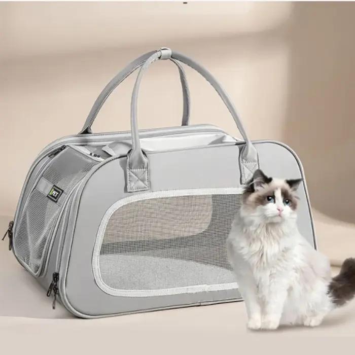 Sac de Transport pour chien lapin endormi, pochette de Transport pour chat, cartes de voyage d'entra