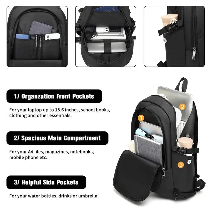 Kono-Ordinateur portable antivol SR pour voyage, travail d'affaires, conception de sécurité informat