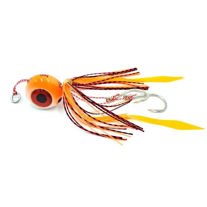 60g/80g/100g/métal Tenya Madai Kabura Jig mer profonde tête de gabarit lente avec jupe plomb lurelum