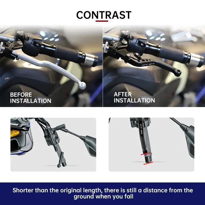 2024 levier d'embrayage de frein court pour YAMAHA MT07 MT09 2013-2020 MT-07/Tracer MT-09 SP accesso