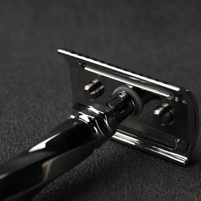 Rasoir de sécurité Yaqi Cerberus en acier inoxydable