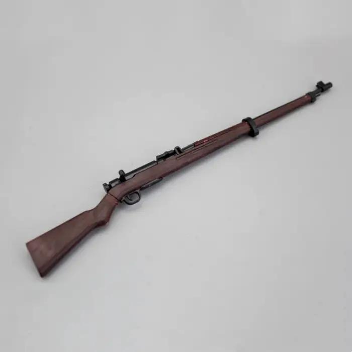 Kit de modèle de fusil à assembler à l'échelle 1/6, accessoires pour soldats