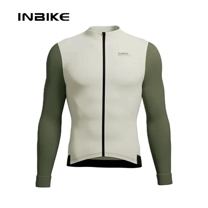 INBIKE hiver vestes de cyclisme pour hommes thermique polaire vélo maillot pour temps froid équitation coupe-vent