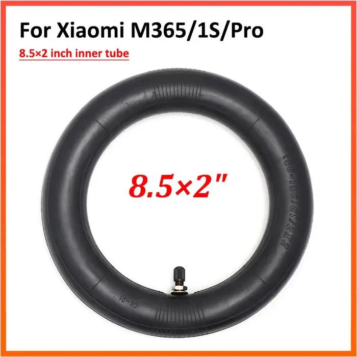 Chambre à air épaisse améliorée de 120g, 8.5x2 pouces, pour Scooter électrique Xiaomi M365 Pro S1 Mi