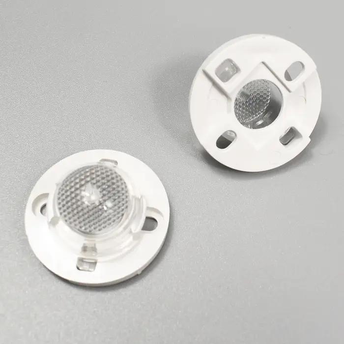 Support de support PC COB avec lentille LED (feixe 120 degrés, plaque de montage en plastique pour a