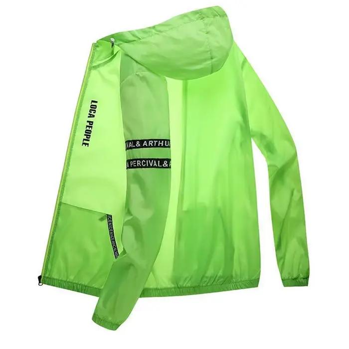 Protection solaire homme été cyclisme veste sport décontracté jeunesse manteau Anti-UV Sports de ple