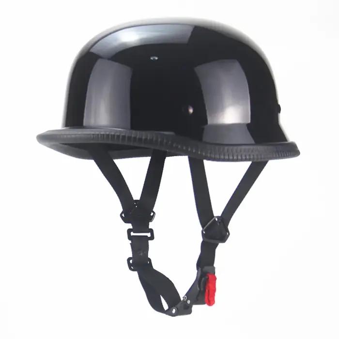 1X M/L/XL Vintage moto Cruiser casque demi visage
