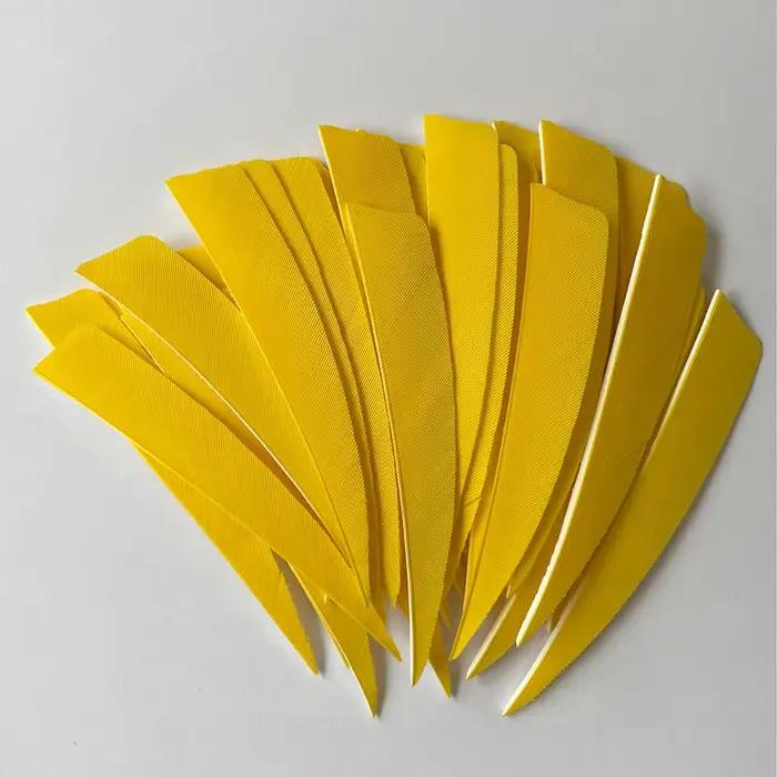 Plumes de dinde de qualité supérieure avec coupe bouclier pour chasseurs amateurs et professionnels plumes pour flèches ailes droites et gauches en 15 couleurs